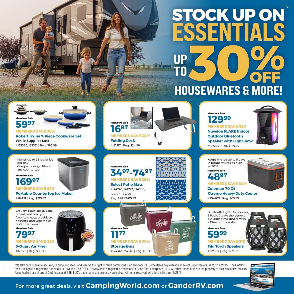 Camping World Weekly Ad Flyer November 3 to November 10