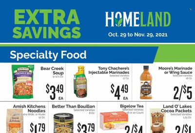 Homeland (OK, TX) Weekly Ad Flyer November 3 to November 10
