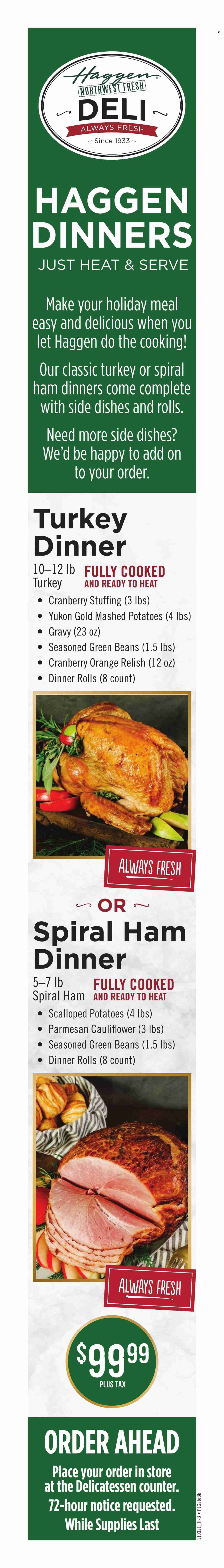 Haggen (WA) Weekly Ad Flyer November 3 to November 10