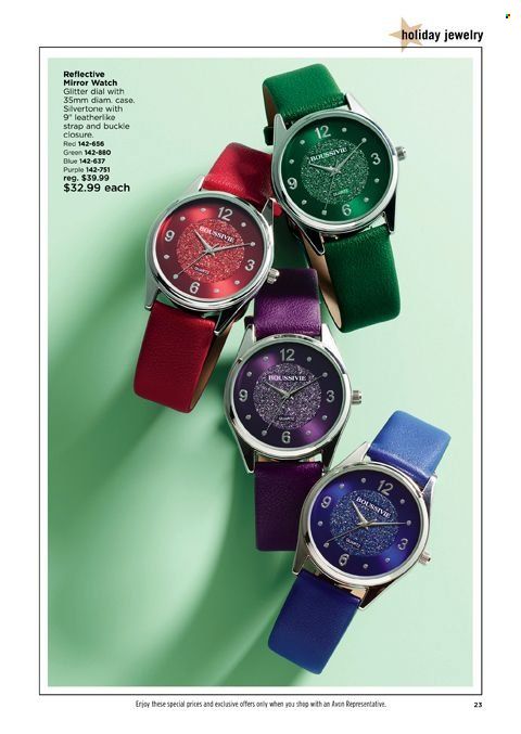 Avon Weekly Ad Flyer November 4 to November 11