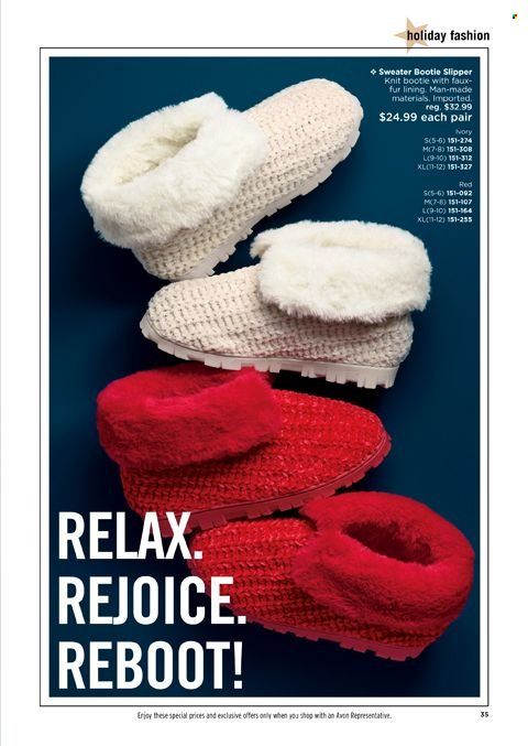 Avon Weekly Ad Flyer November 4 to November 11