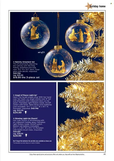 Avon Weekly Ad Flyer November 4 to November 11