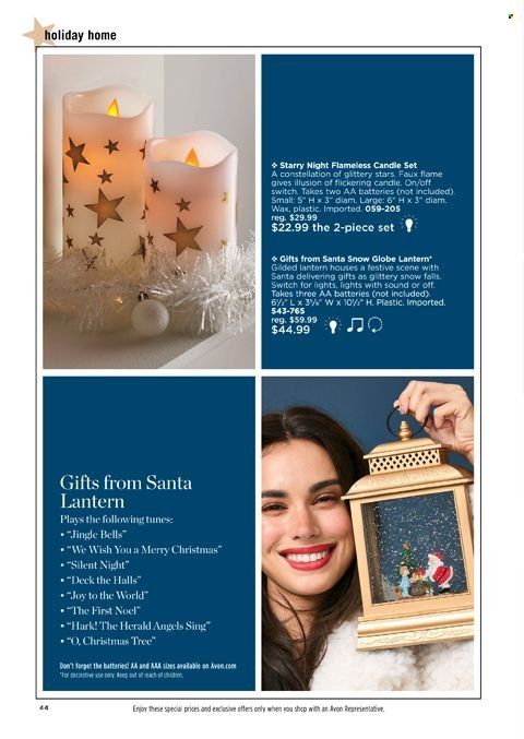 Avon Weekly Ad Flyer November 4 to November 11