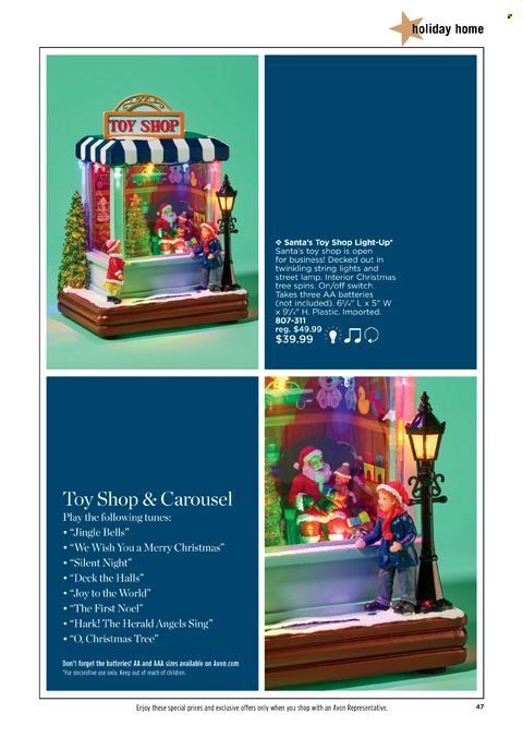 Avon Weekly Ad Flyer November 4 to November 11