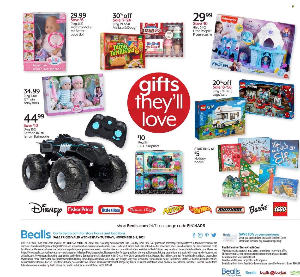Bealls Florida (FL) Weekly Ad Flyer November 4 to November 11