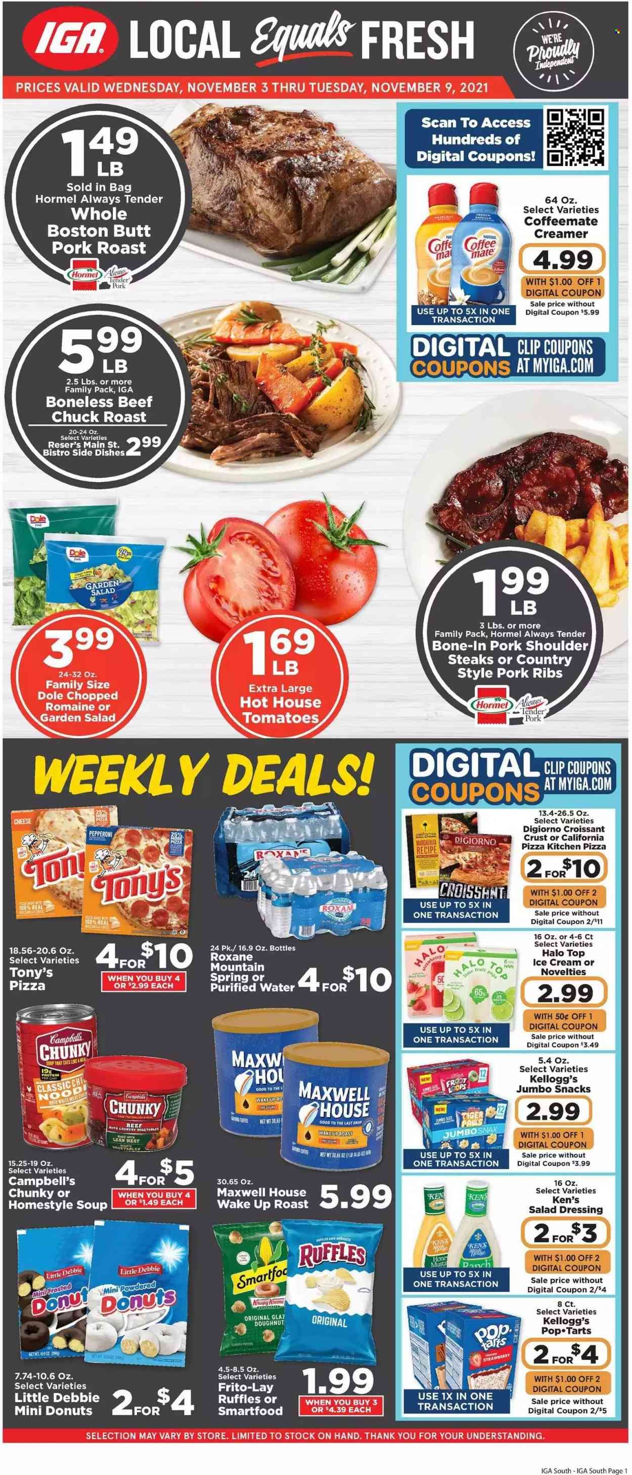 IGA Weekly Ad Flyer November 4 to November 11