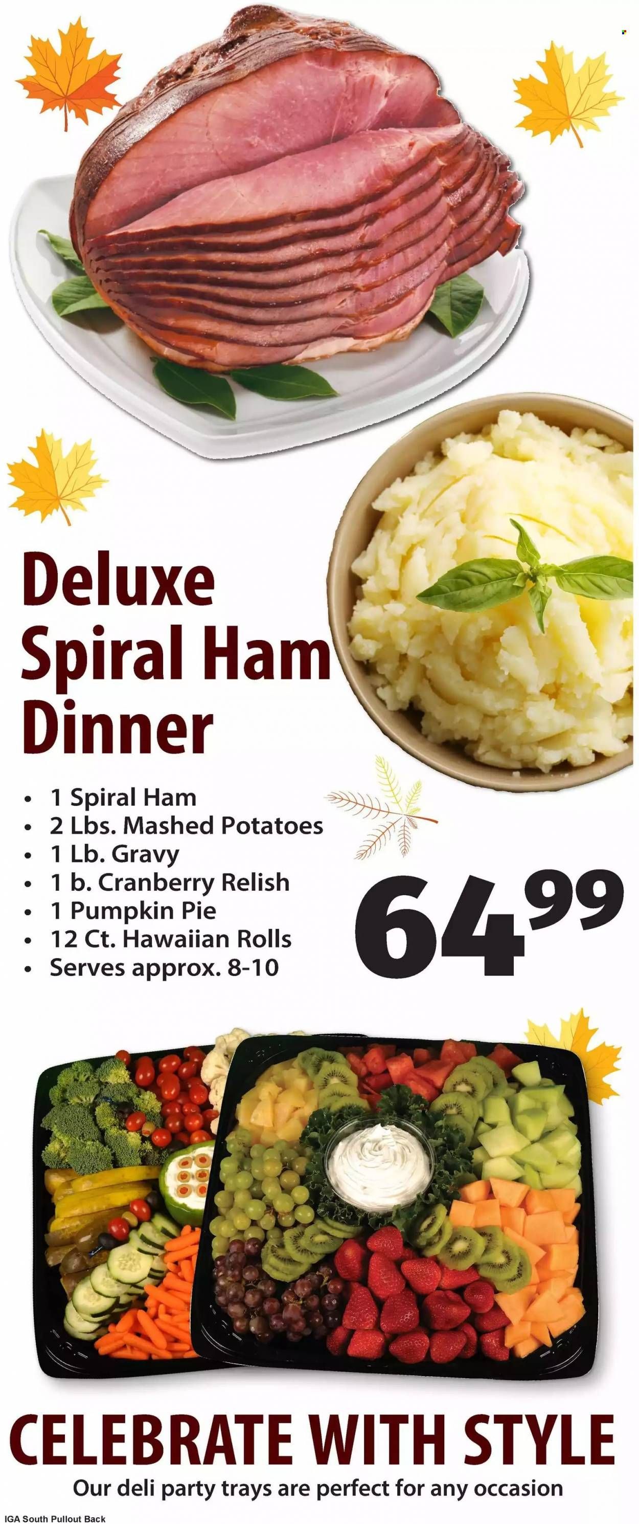 IGA Weekly Ad Flyer November 4 to November 11
