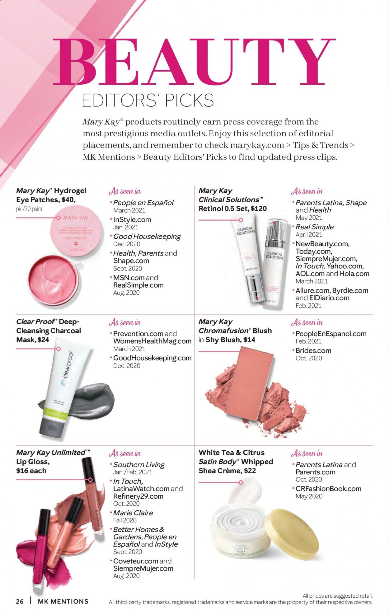 Mary Kay Weekly Ad Flyer November 4 to November 11