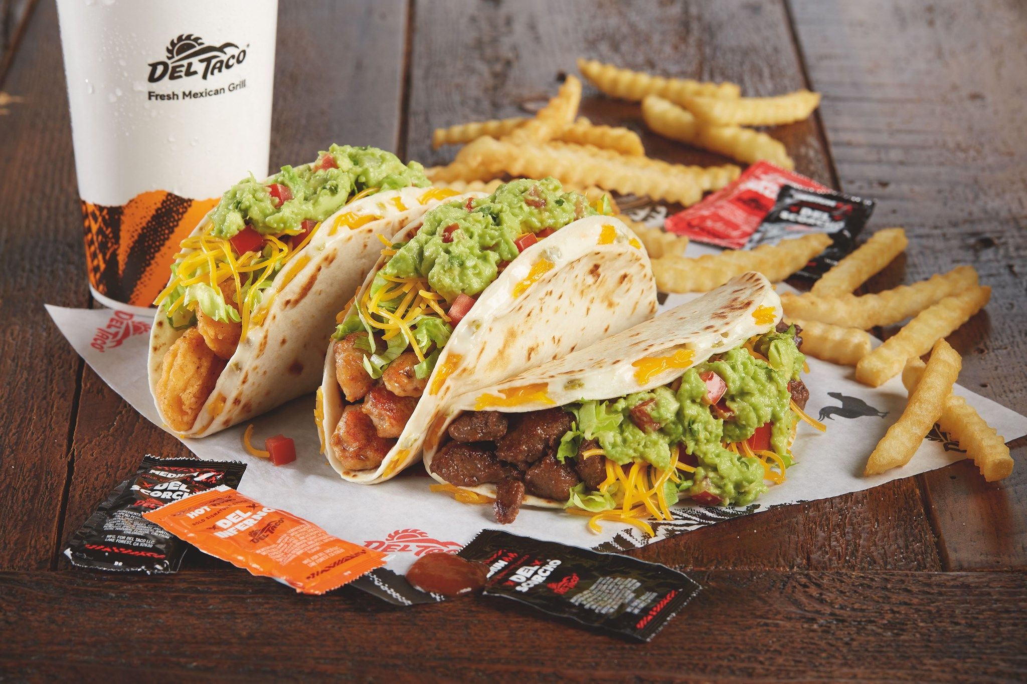 New Stuffed Quesadilla Tacos and Guac Stuffed Quesadilla Tacos are Now Available at Del Taco New Stuffed Quesadilla Tacos and Guac Stuffed Quesadilla Tacos are Now Available at Del Taco