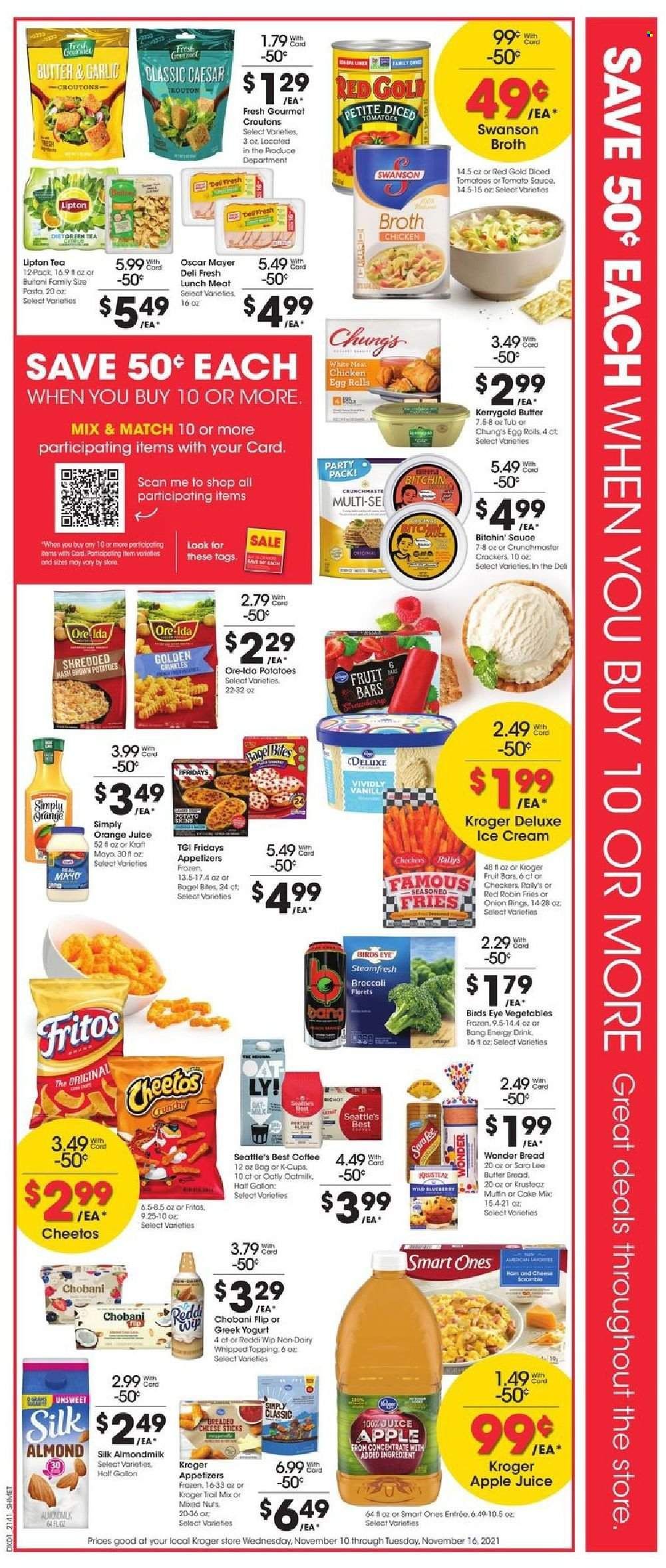 Kroger (GA, IL, LA, MI, OK, SC, TN, TX, VA) Weekly Ad Flyer November 13 to November 20