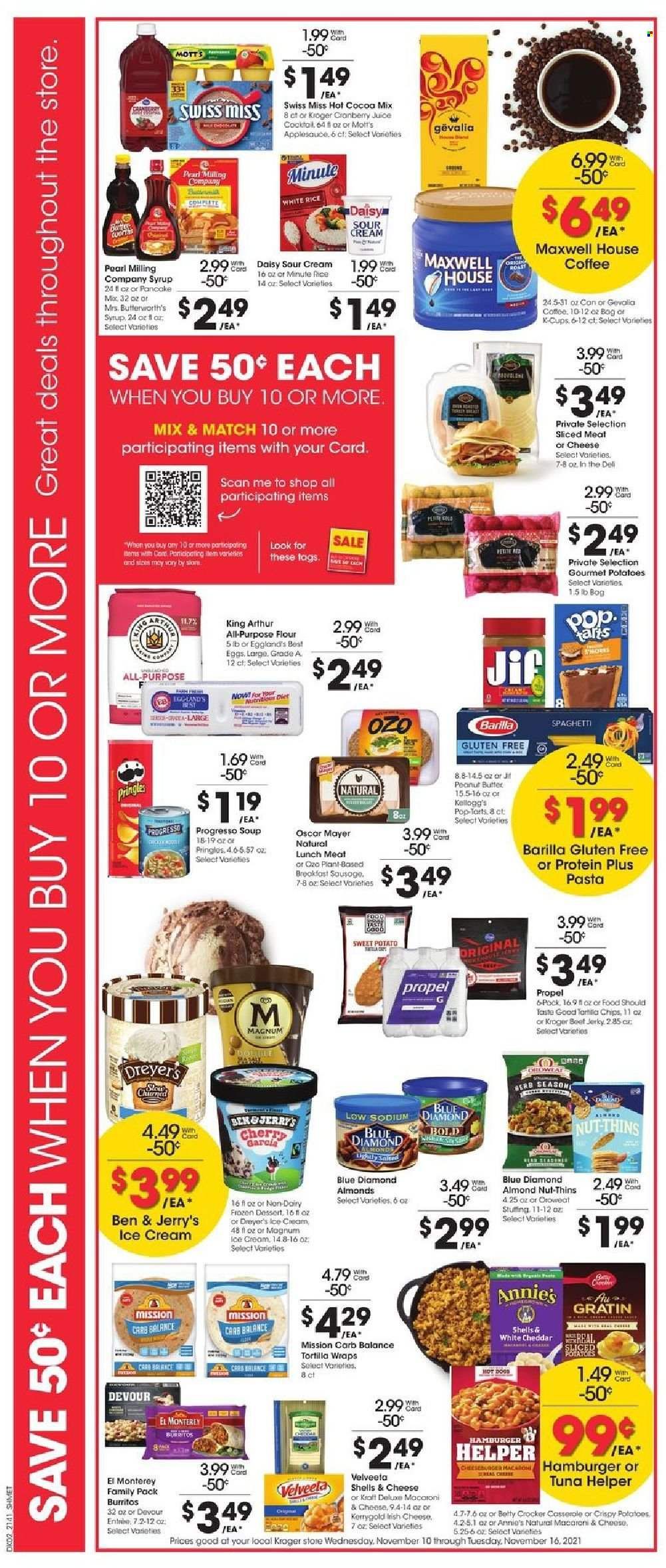Kroger (GA, IL, LA, MI, OK, SC, TN, TX, VA) Weekly Ad Flyer November 13 to November 20