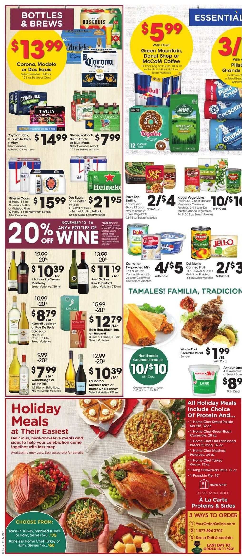 Kroger (GA, IL, LA, MI, OK, SC, TN, TX, VA) Weekly Ad Flyer November 13 to November 20