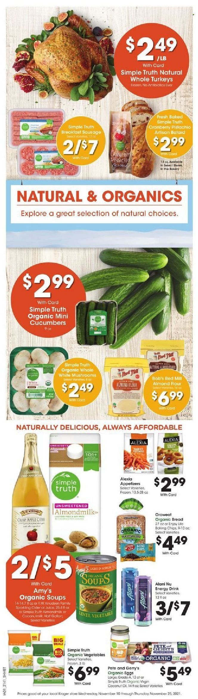 Kroger (GA, IL, LA, MI, OK, SC, TN, TX, VA) Weekly Ad Flyer November 13 to November 20