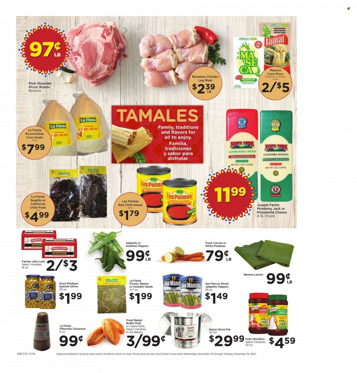 Food 4 Less (CA) Weekly Ad Flyer November 13 to November 20
