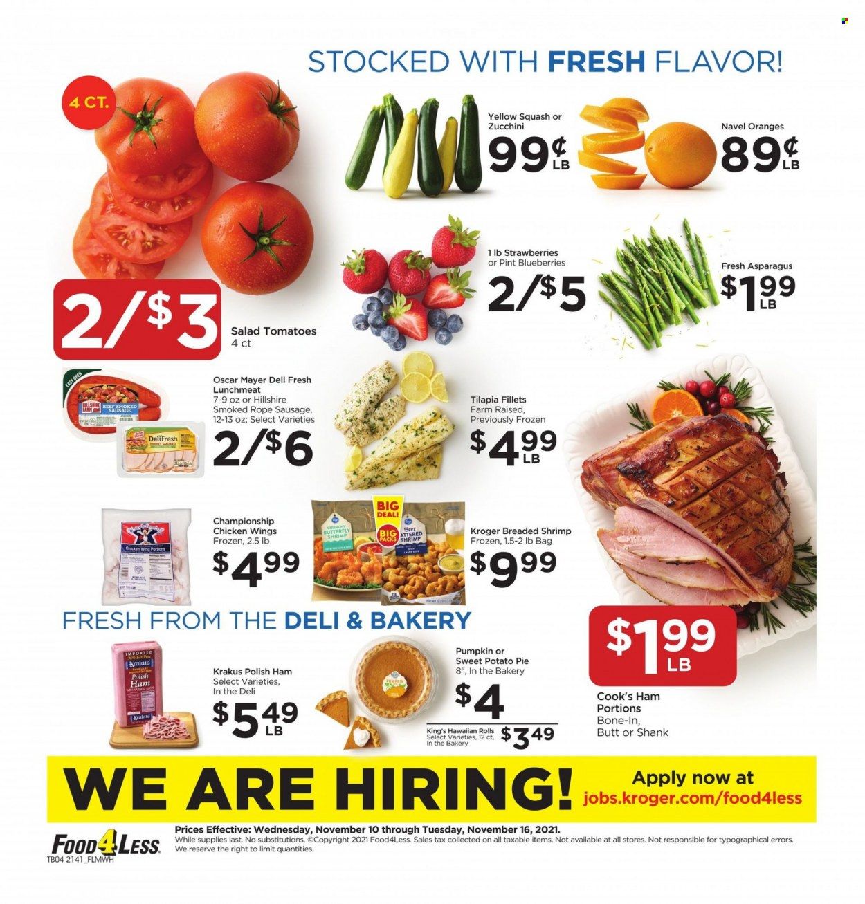 Food 4 Less (IL) Weekly Ad Flyer November 13 to November 20
