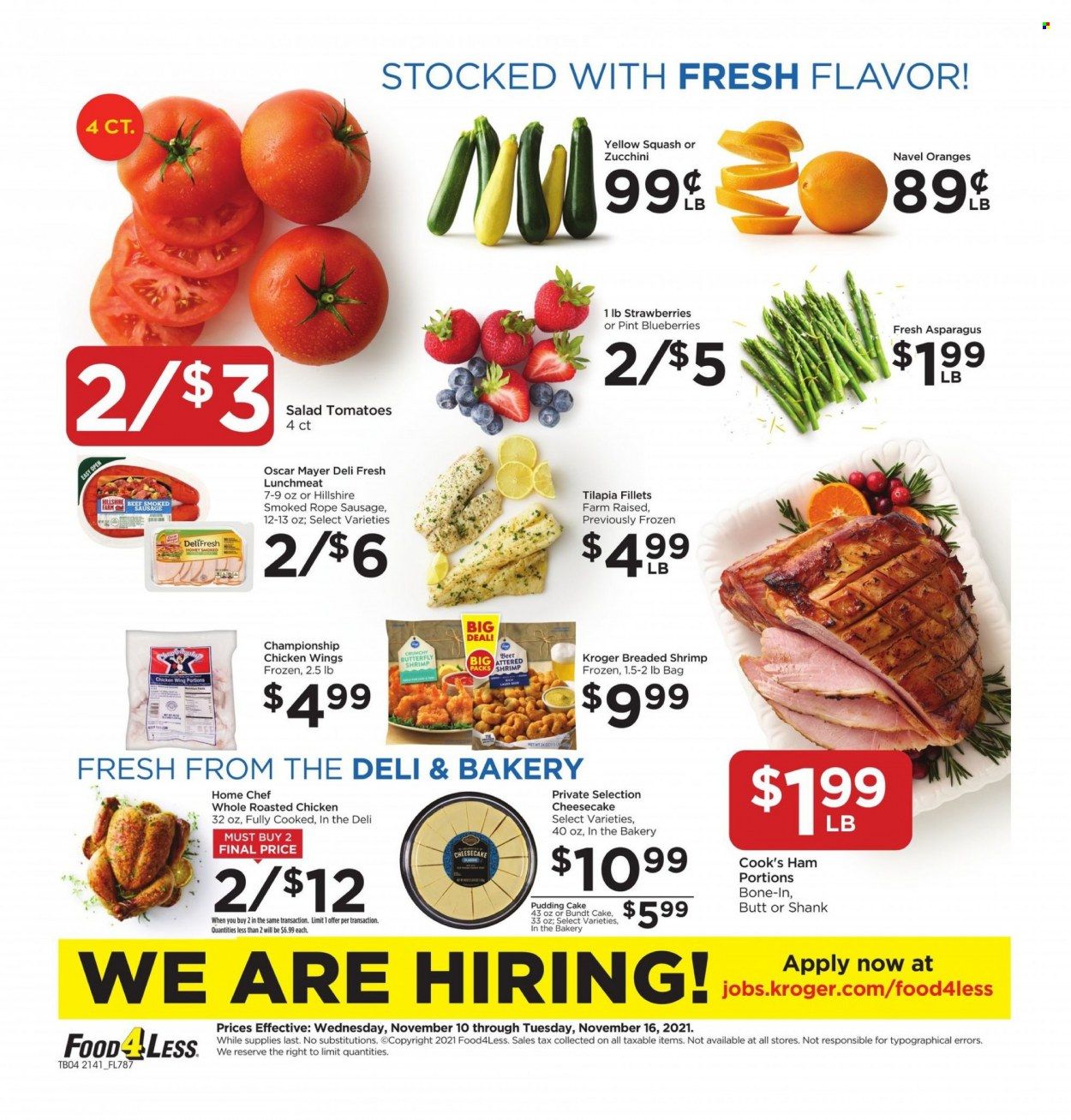 Food 4 Less (IN) Weekly Ad Flyer November 13 to November 20