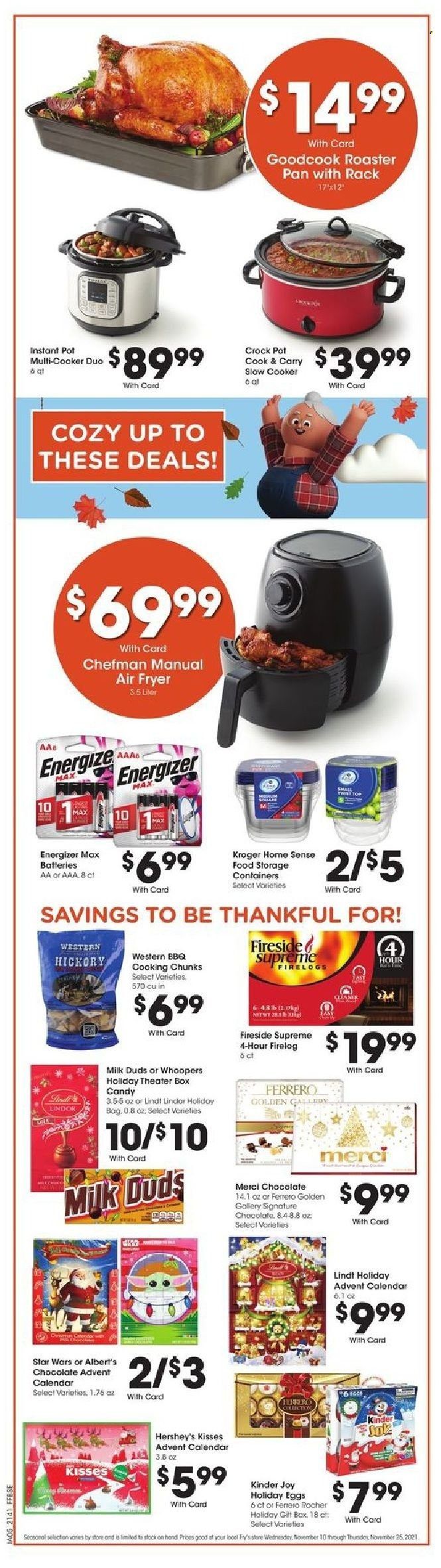 Fry’s (AZ) Weekly Ad Flyer November 13 to November 20