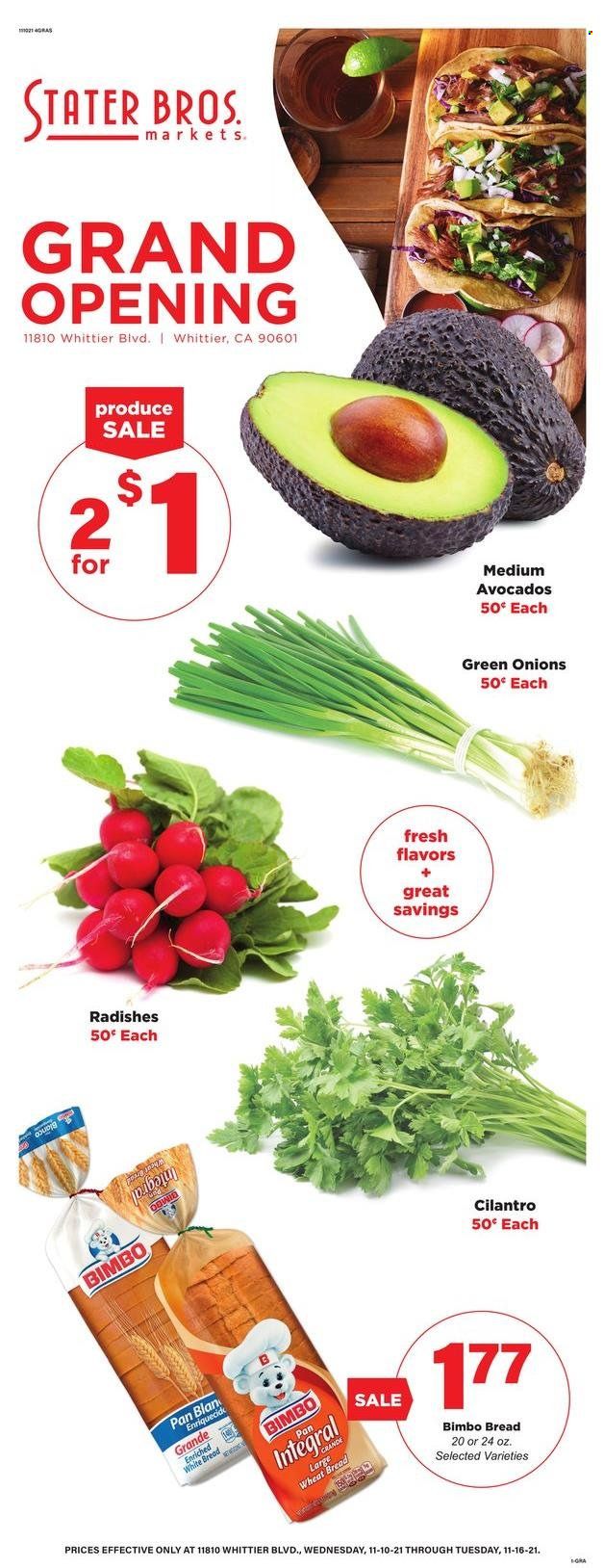 Stater Bros. (CA) Weekly Ad Flyer November 13 to November 20