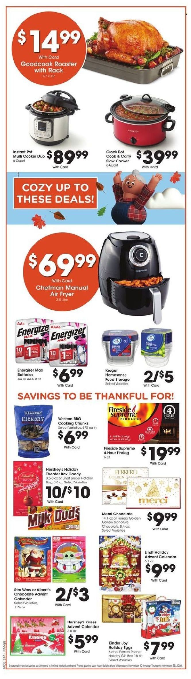 Ralphs (MD, NC, VA) Weekly Ad Flyer November 13 to November 20