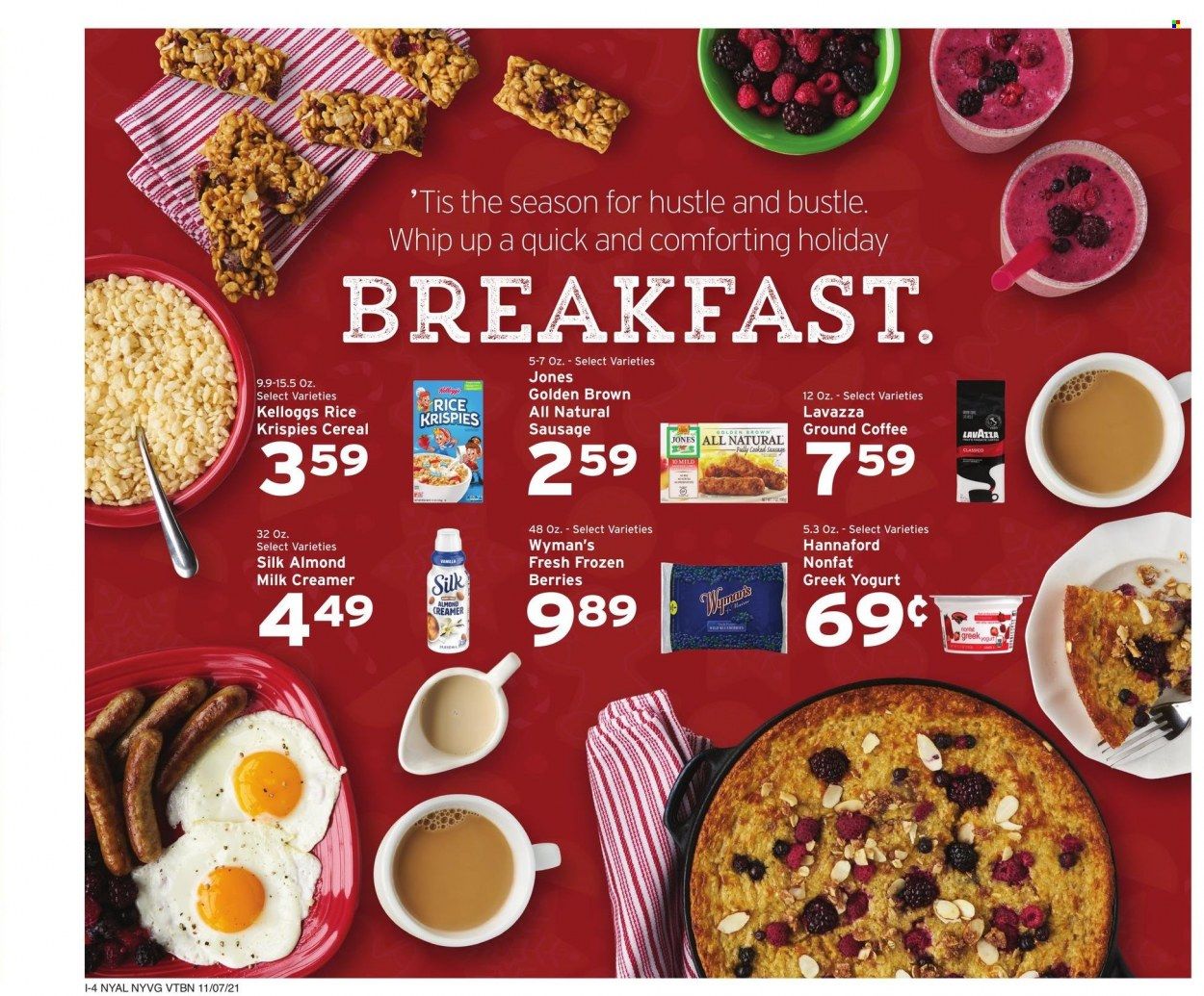 Hannaford (NY) Weekly Ad Flyer November 13 to November 20