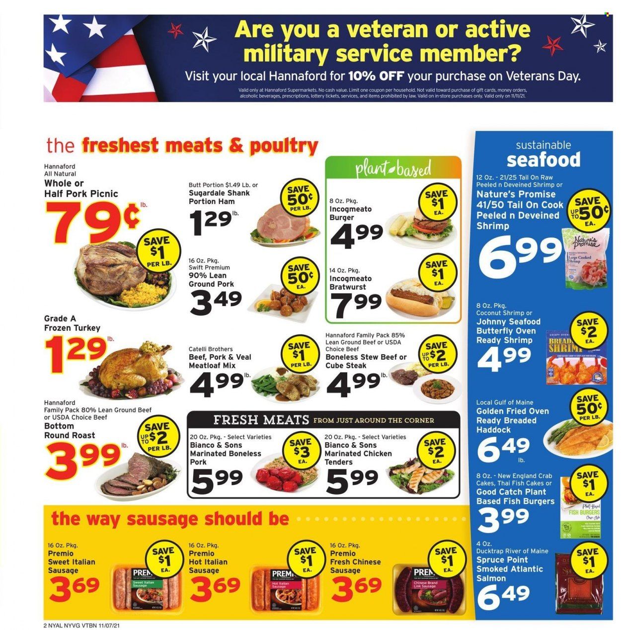 Hannaford (NY) Weekly Ad Flyer November 13 to November 20