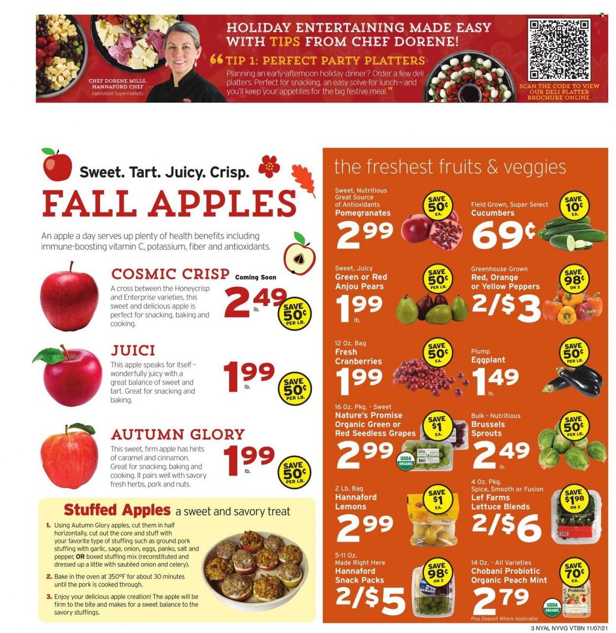 Hannaford (NY) Weekly Ad Flyer November 13 to November 20