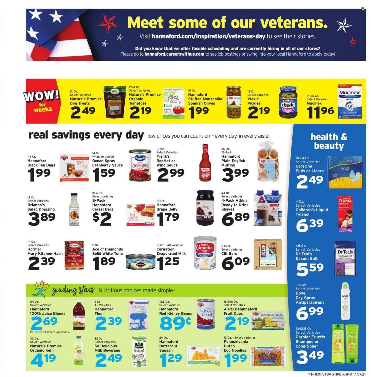 Hannaford (NH) Weekly Ad Flyer November 13 to November 20