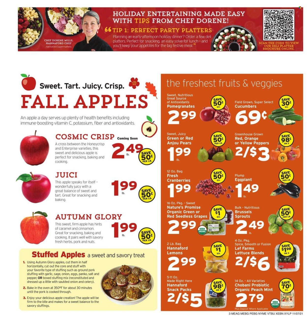 Hannaford (VT) Weekly Ad Flyer November 13 to November 20