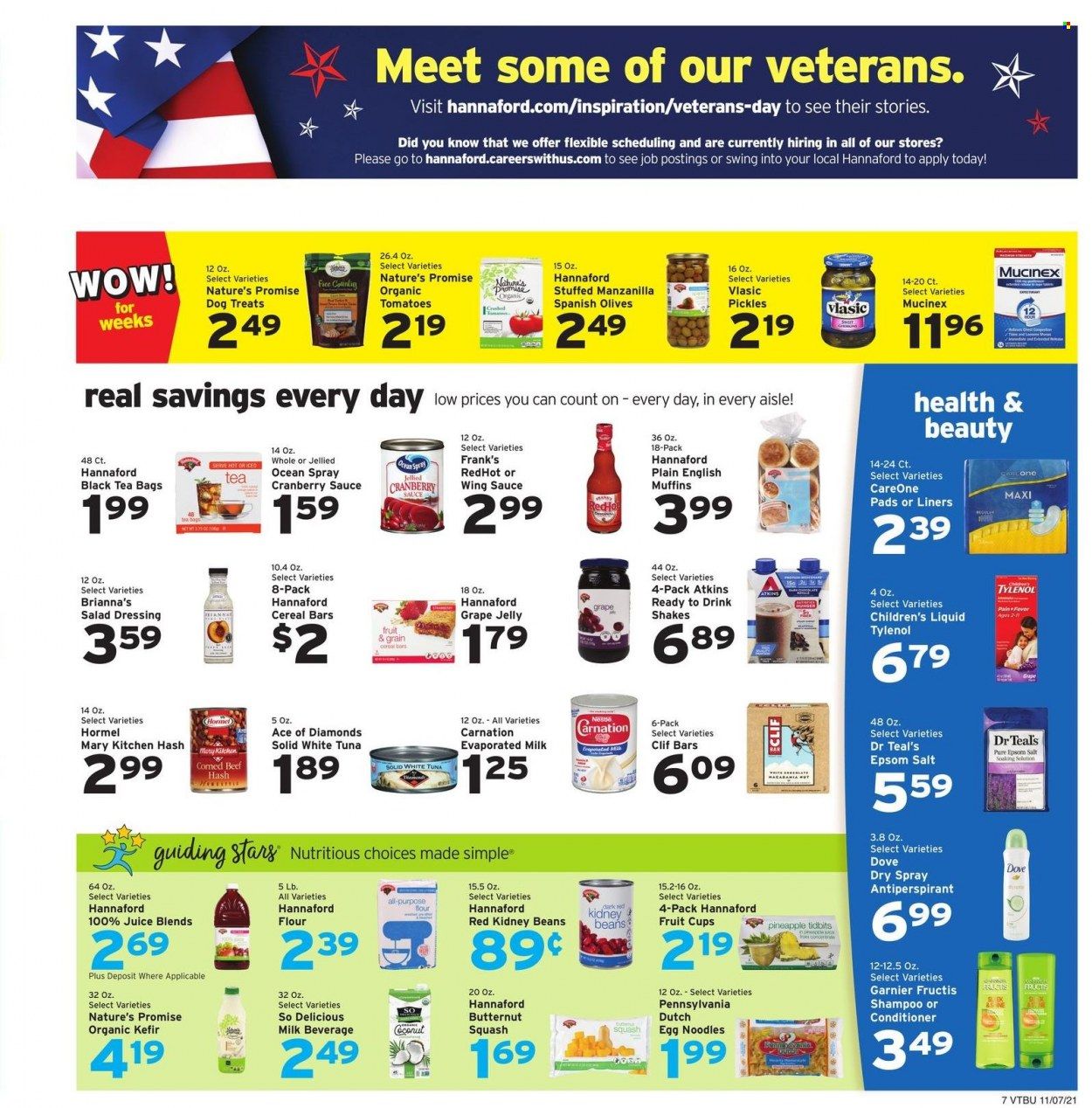 Hannaford (VT) Weekly Ad Flyer November 13 to November 20