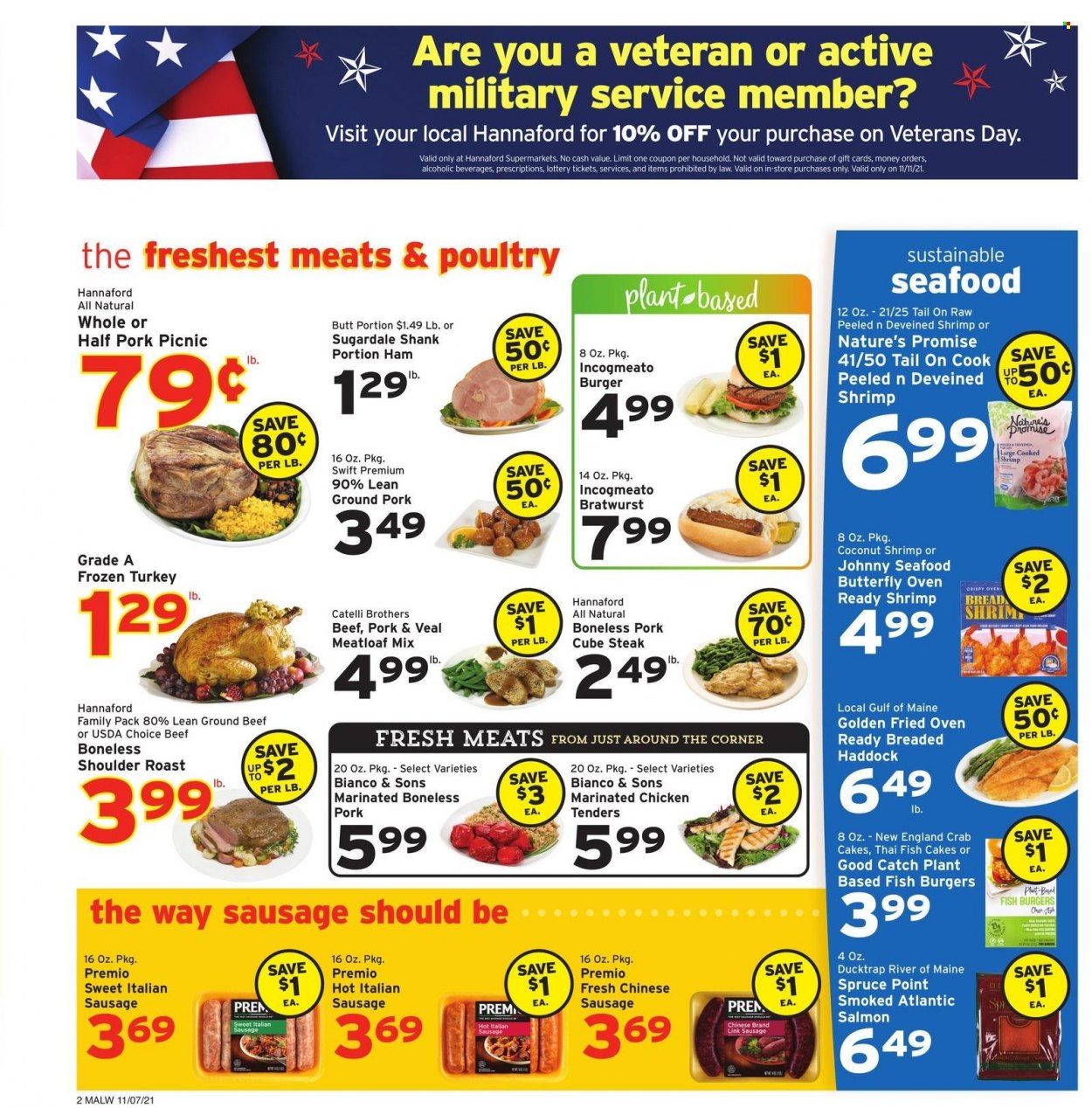 Hannaford (MA) Weekly Ad Flyer November 13 to November 20