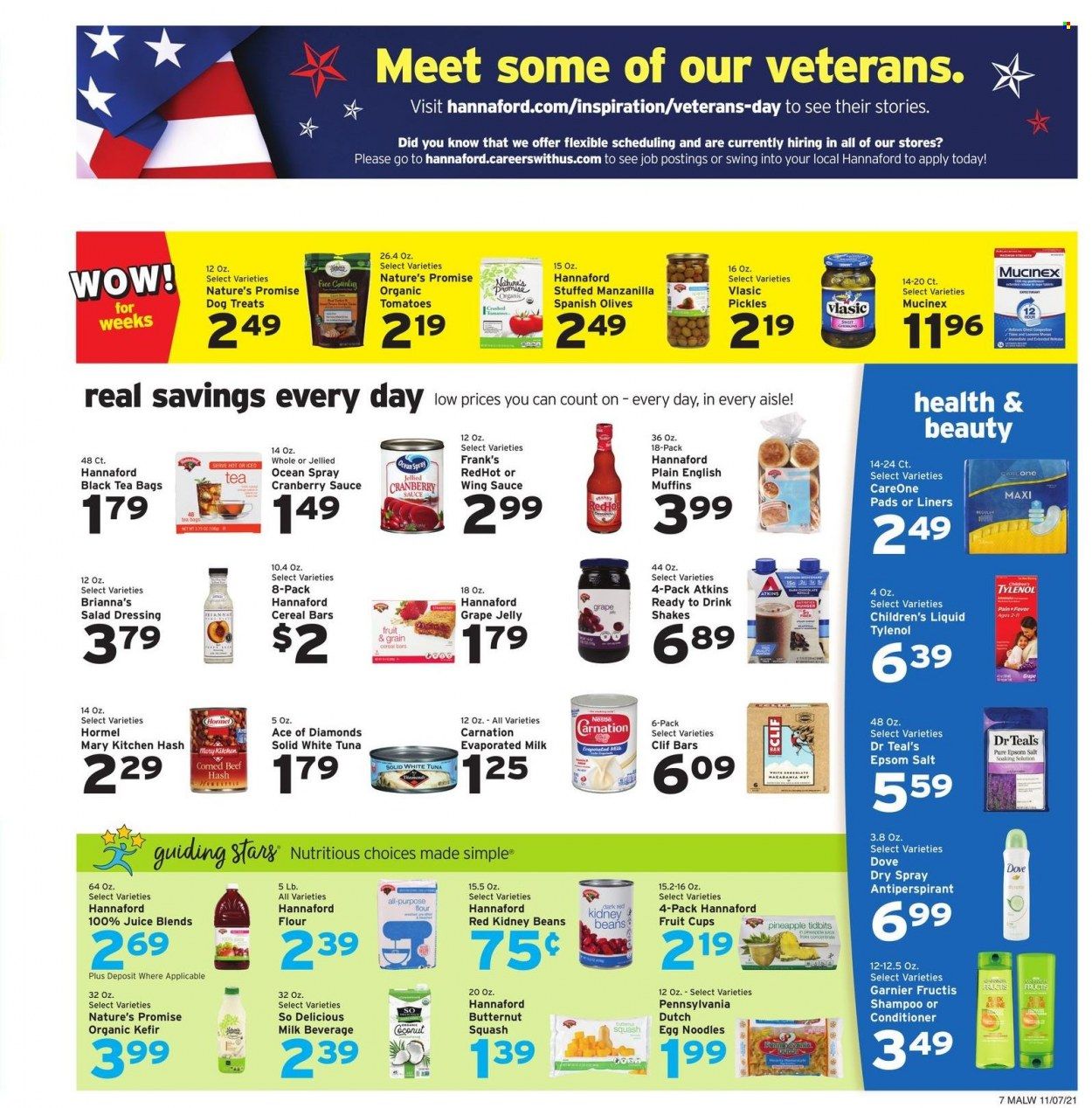 Hannaford (MA) Weekly Ad Flyer November 13 to November 20