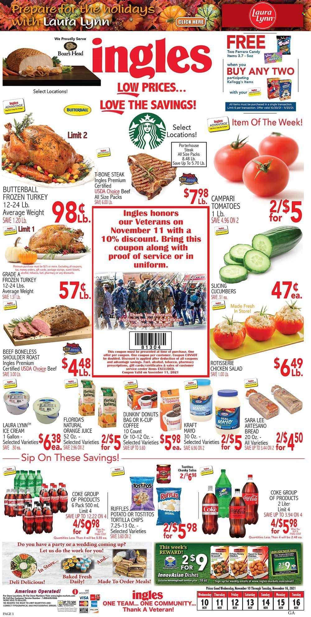 Ingles (GA, NC, SC, TN) Weekly Ad Flyer November 13 to November 20