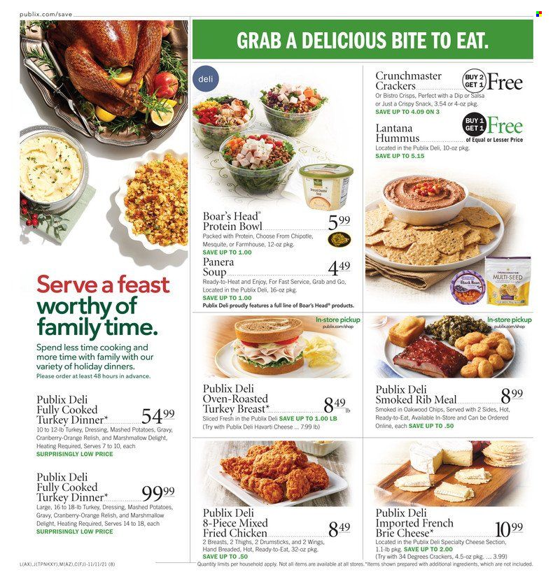 Publix (AL, FL, GA, NC, SC, TN) Weekly Ad Flyer November 13 to November 20