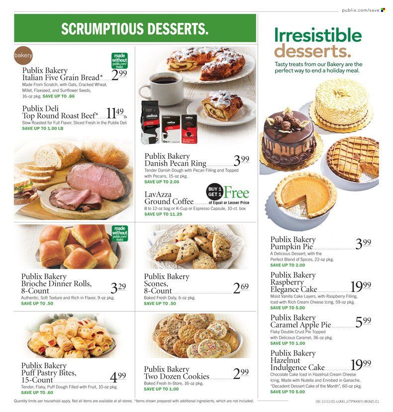 Publix (AL, FL, GA, NC, SC, TN) Weekly Ad Flyer November 13 to November 20