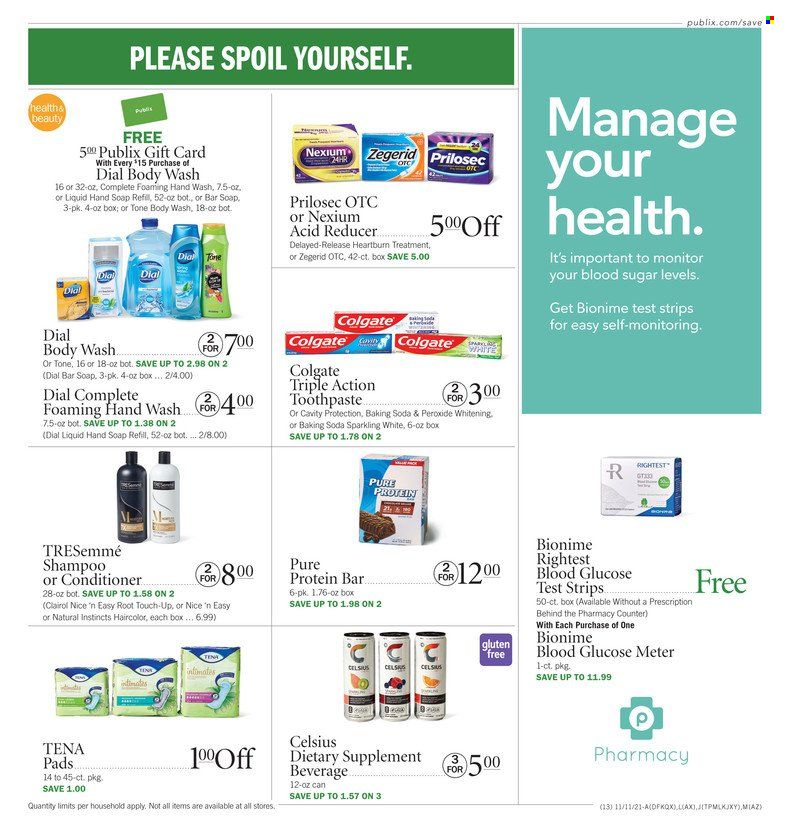 Publix (AL, FL, GA, NC, SC, TN) Weekly Ad Flyer November 13 to November 20