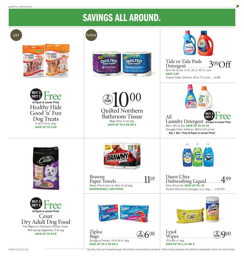 Publix (AL, FL, GA, NC, SC, TN) Weekly Ad Flyer November 13 to November 20