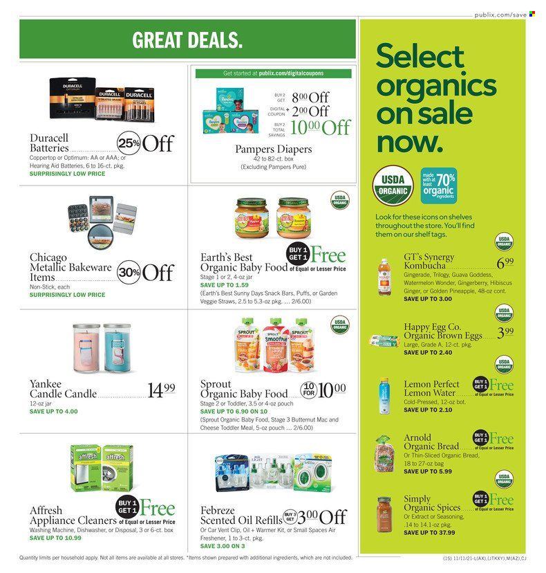 Publix (AL, FL, GA, NC, SC, TN) Weekly Ad Flyer November 13 to November 20