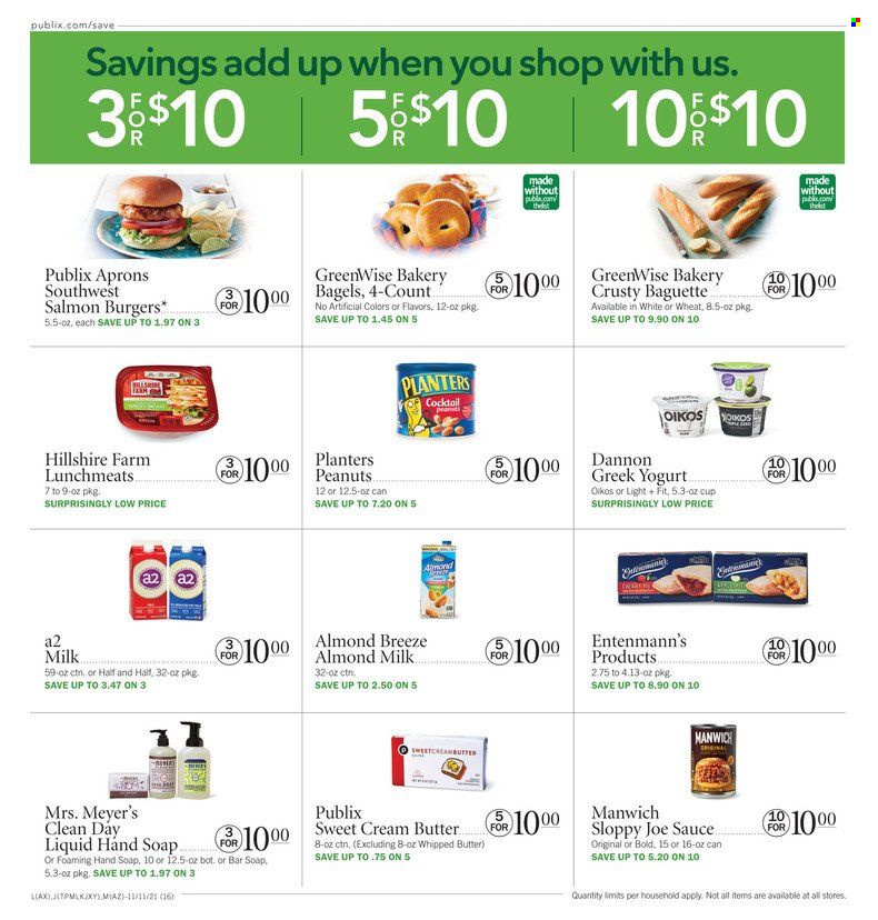 Publix (AL, FL, GA, NC, SC, TN) Weekly Ad Flyer November 13 to November 20