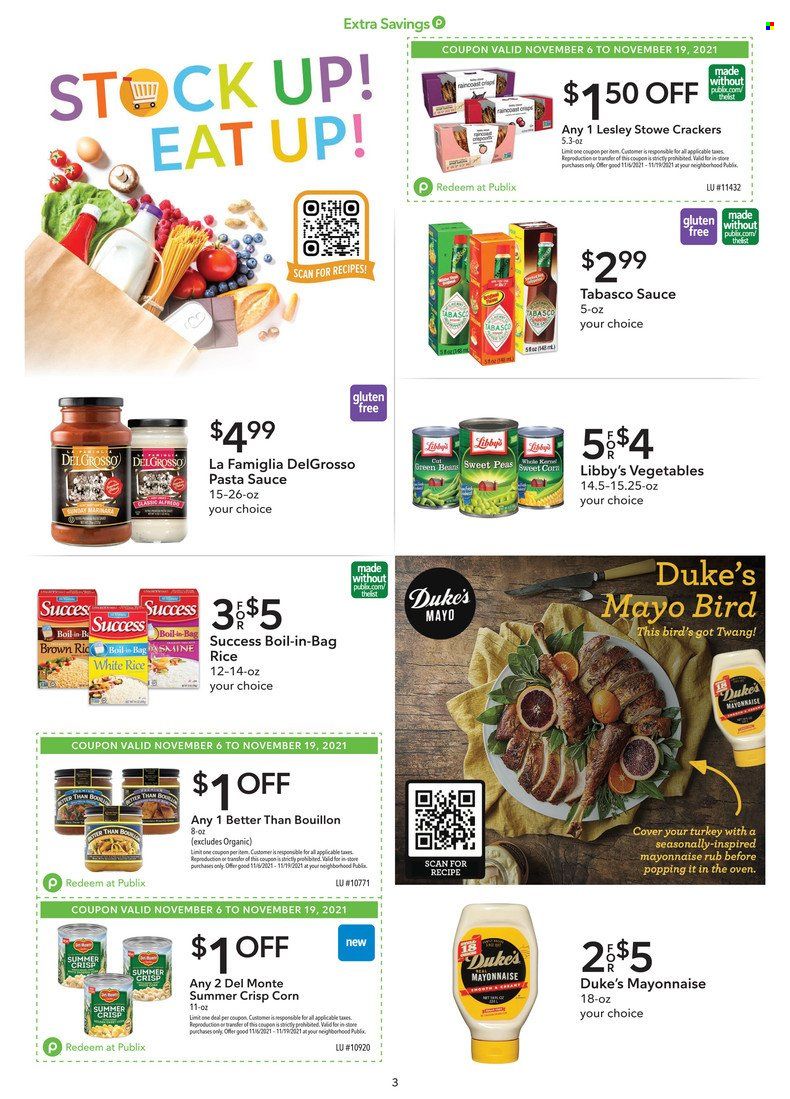 Publix Weekly Ad Flyer November 13 to November 20