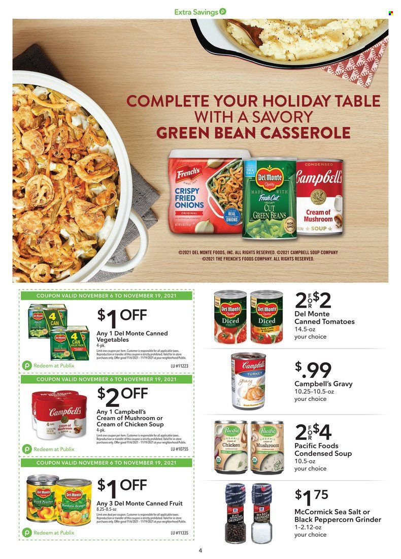 Publix Weekly Ad Flyer November 13 to November 20