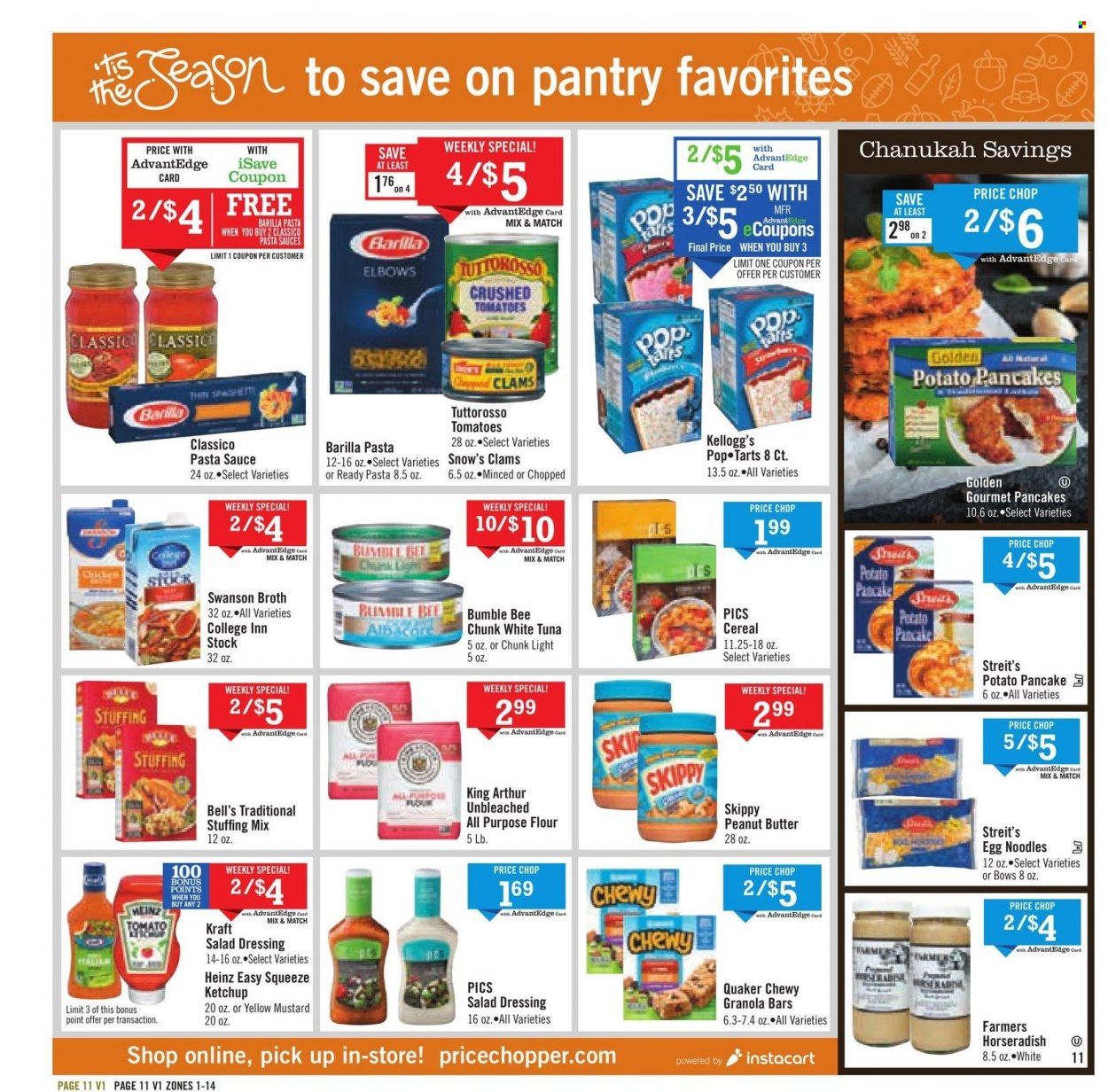 Price Chopper (CT, MA, NY, PA, VT) Weekly Ad Flyer November 13 to November 20