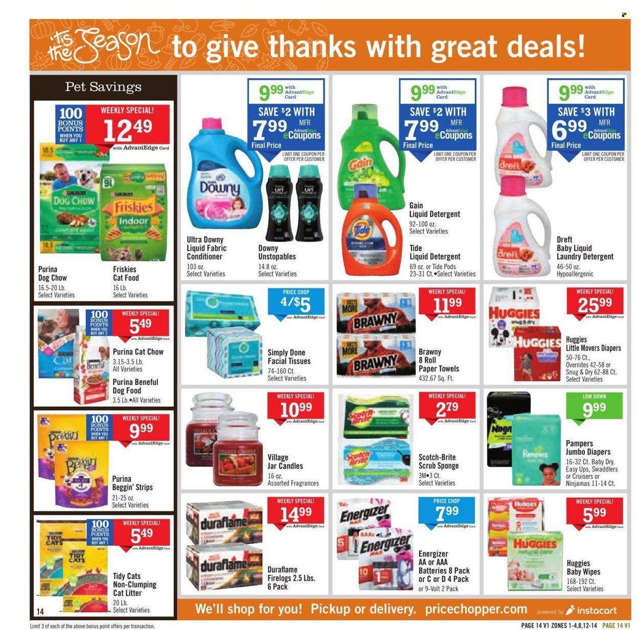 Price Chopper (CT, MA, NY, PA, VT) Weekly Ad Flyer November 13 to November 20