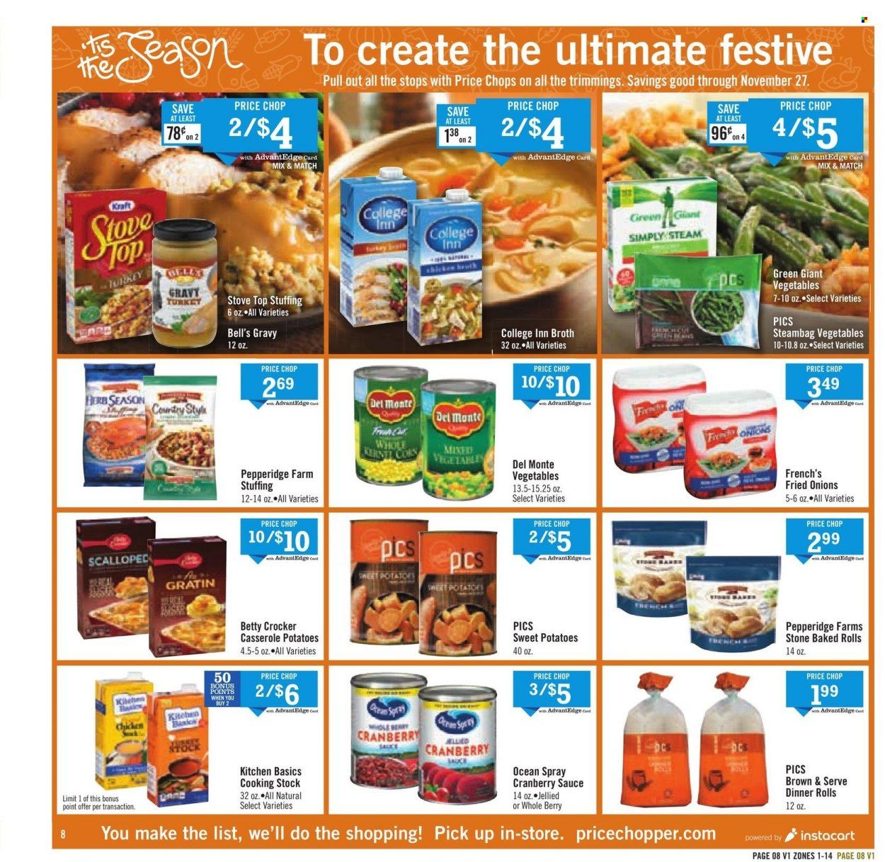 Price Chopper (CT, MA, NY, PA, VT) Weekly Ad Flyer November 13 to November 20