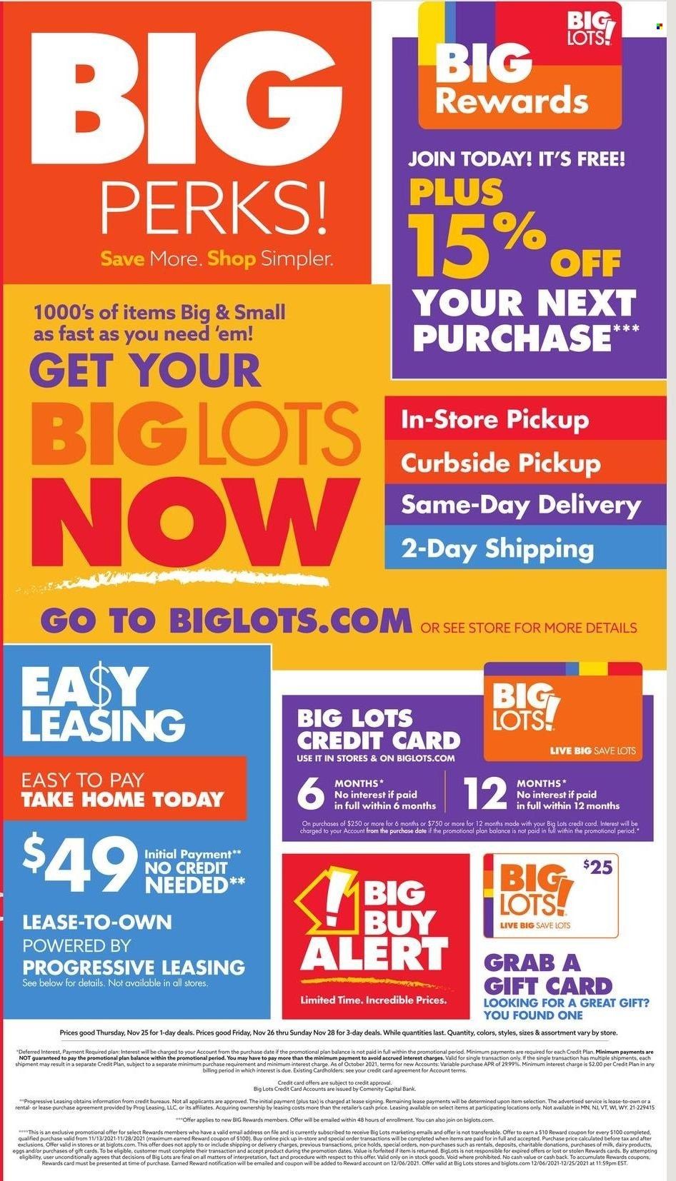 Big Lots Weekly Ad Flyer November 13 to November 20