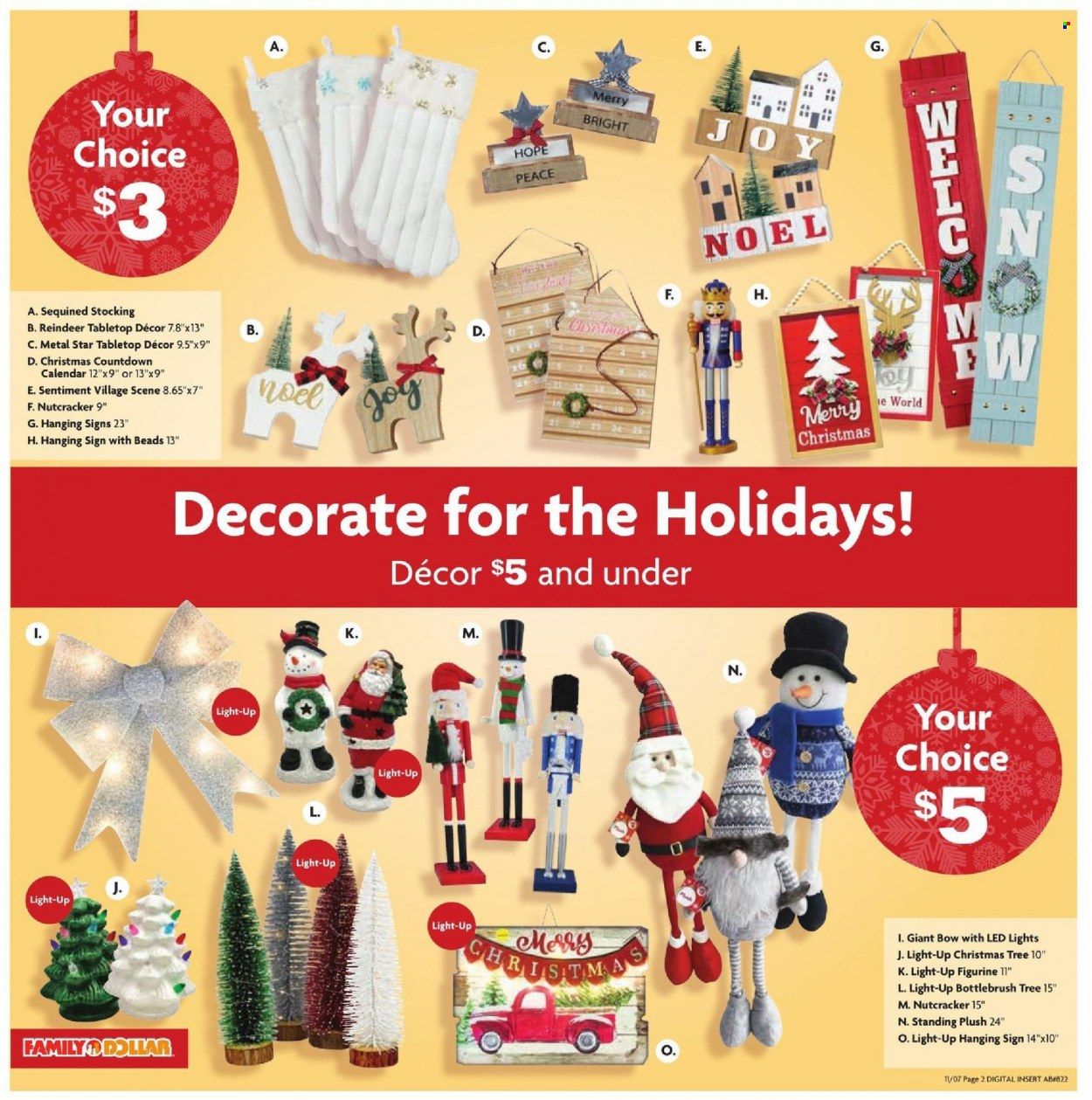 Family Dollar Weekly Ad Flyer November 13 to November 20