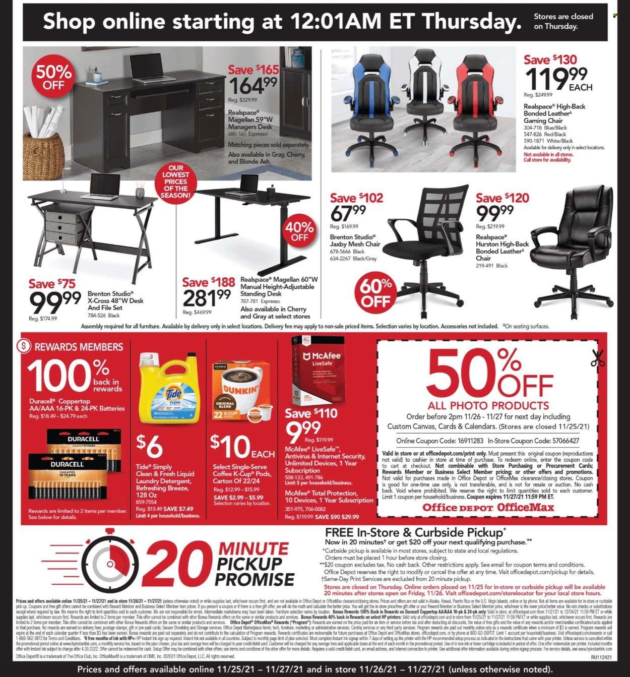 Office DEPOT Weekly Ad Flyer November 13 to November 20