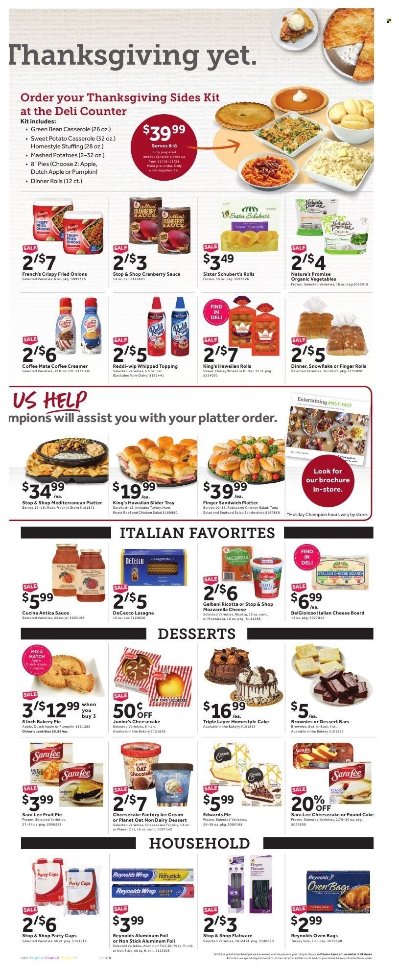Stop & Shop (RI) Weekly Ad Flyer November 13 to November 20