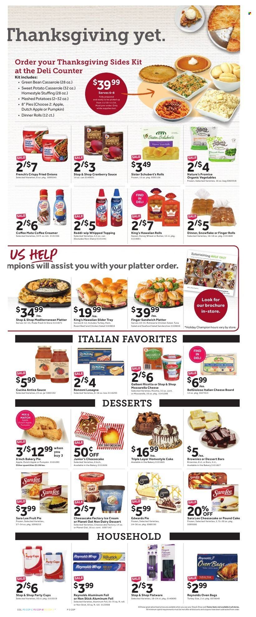 Stop & Shop (NJ) Weekly Ad Flyer November 13 to November 20