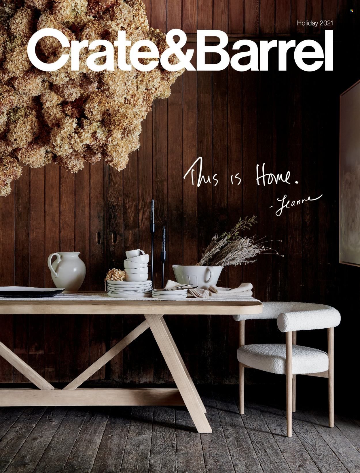 Crate & Barrel Weekly Ad Flyer November 13 to November 20