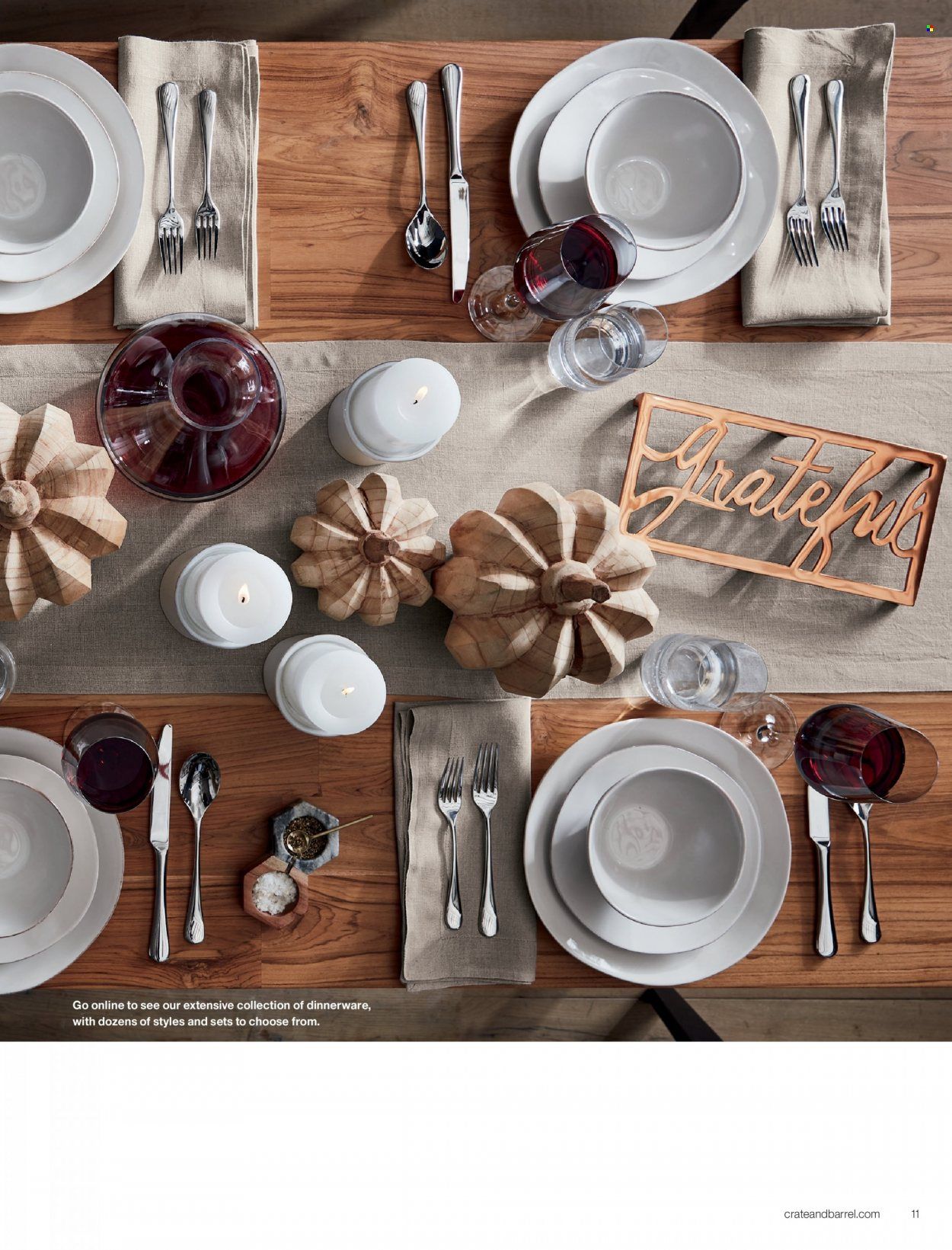 Crate & Barrel Weekly Ad Flyer November 13 to November 20